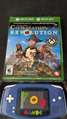 SEALED Sid Meier's Civilization Revolution (Microsoft Xbox 360/ One) Brand New
