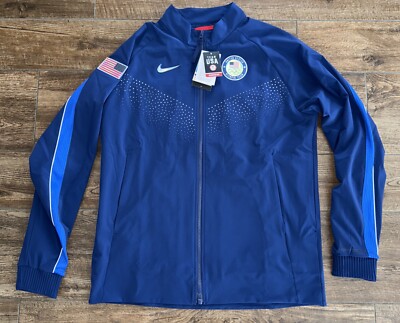 Nike Men s XL Paris 2024 Olympic Team Issued USA Podium Jacket DZ3559-492 $400