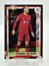 2022-23 Virgil Van Dijk Topps Merlin UEFA Champions League #89 Liverpool