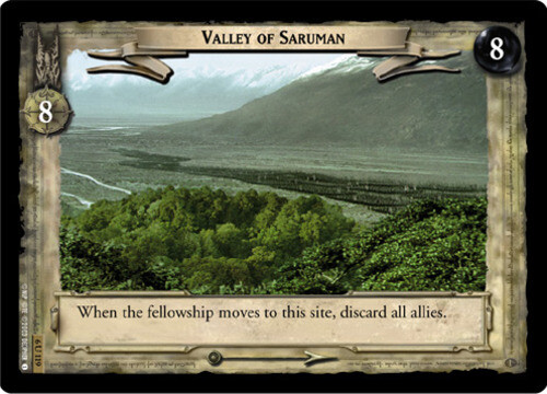 LOTR CCG Valley of Saruman 6U119 Foil LP Ents of Fangorn