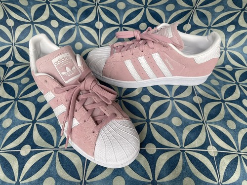 Adidas Superstar Pink Suede and 