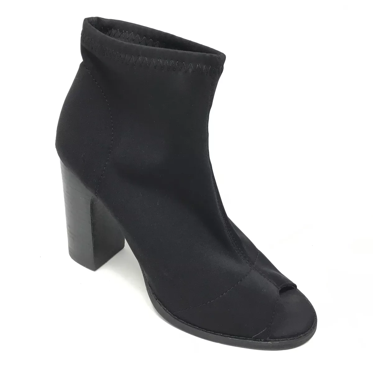 Women s Urban Outfitters Sock Boots Booties Shoes Size 7M Black