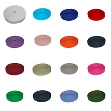 Cotton Bias Binding Tape 1" 1/2" Inch 25MM 13MM Craft Various Colours PER 5M