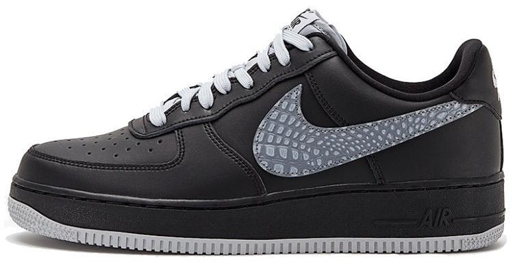 black air force crocs