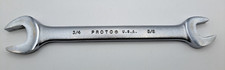 Vintage Proto Professional 5/8 x 3/4 Open End Wrench, No. 3031, Made in USA