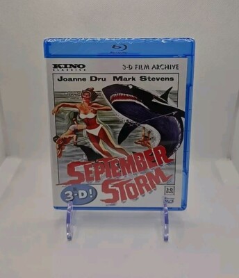 September Storm (Blu-ray 3D, 1960) Kino Lorber 3-D Film Archive ~ Joanne Dru