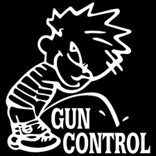 Calvin Piss On Gun Control Pro Car Truck Window Wall Laptop Vinyl Decal Sticker. Calvin Piss On Gun Control Pro Car Truck Window Wall Laptop Vinyl Decal Sticker.