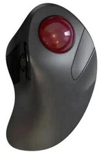 SOURIS TRACKBALL SANS FIL ERGONOMIQUE BLUETOOTH RF NOIRE MOU-TRACK910-BK
