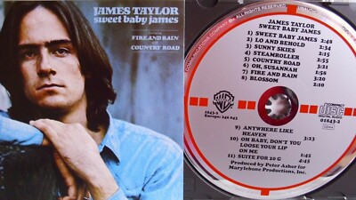 James Taylor- Sweet Baby James- Target-Label- No Barcode