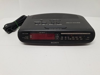 Sony Dream Machine Digital Clock Radio ICF-C370 AM/FM Dual Alarm 