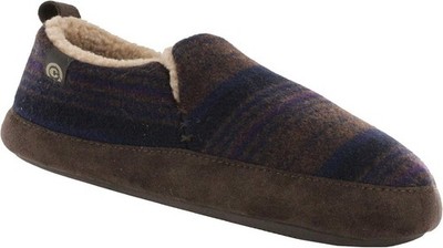 Cobian Stinson Moccasin  - Multi-Colored Warm and Fuzzy Slipper
