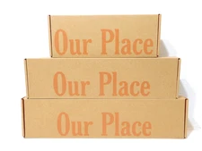 3 NIB Our Place Knives Blue - 4" Paring - 8" Chef's - 9" Serrated