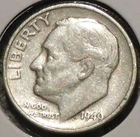 Silver Dime - Roosevelt - 1949-S [171]