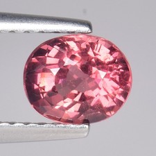 1.04Ct Exceptionally High Grade Malaya Garnet VVS Clarity Rare Gemstone,