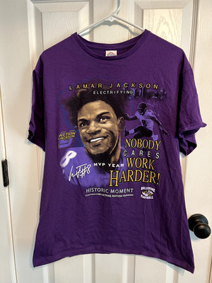 Lamar Jackson Electrifying Historic Moment Collector s Edition T-Shirt   Delta P