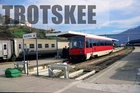 35mm Slide CP Portugal Railways Diesel Railcar 7019501 Regua 2002 Portuguese
