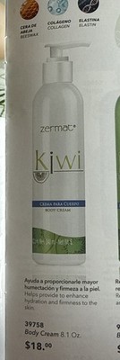 Zermat Kiwi Body Cream 8.1 Fl. Oz 1 bottle