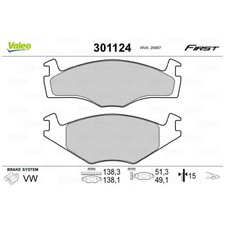 Satz Bremsbeläge Bremsklötze vorne für Seat Cordoba 6K1 6K5 Ibiza 2 | 209561