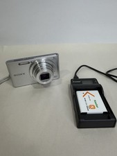 Sony Cyber-shot DSC-W830 20.1MP 8x Zoom Optical SteadyShot Silver Bundle 2batt