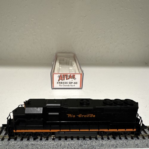 De colección Atlas Escala N GP-40 #48525 Río Grande No # Probado | Condition: New: Other (See Details)
