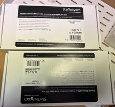 Gigabit Ethernet Fiber Media Converter set  with Open SFP Slot x 2 - Starcom