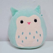 Wise old Owl Squishmallow Winston Squishmallow Owl Soft Toy Owl Plush 7” 18cm