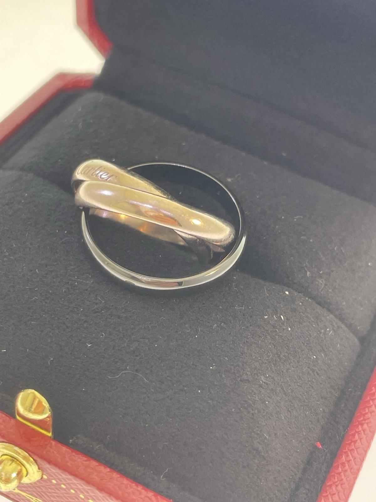 Authentic Cartier Trinity Ceramic Classic Ring - image 3