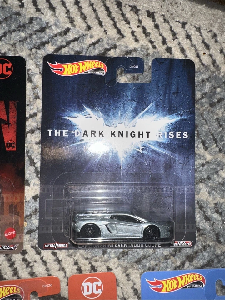 风火轮高级蝙蝠侠混合套装 4 件以上骑士骑手 — 第 2/4 张图片