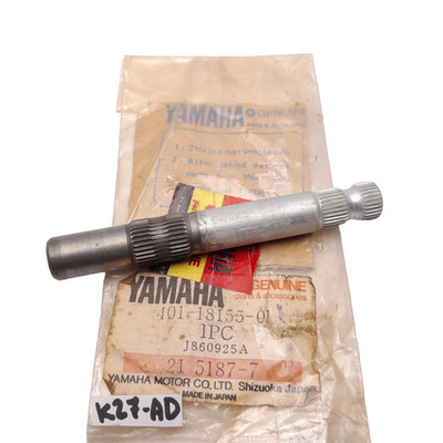 Yamaha 1975-79 DT100 DT175 YZ100 YZ125 YZ175 Shift Shaft 2 P/N 401-18155-01