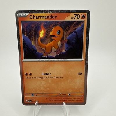 Pokémon Scarlet & Violet 151 Charmander SVP 047 Cosmos Holo Promo NM G 