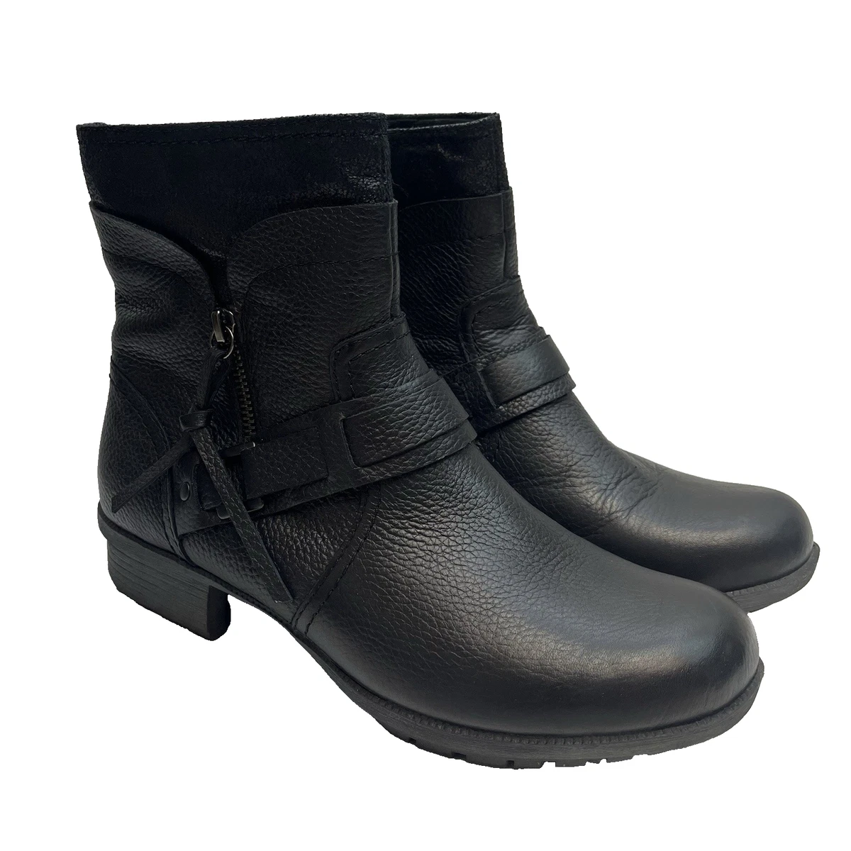 Clarks Biker Black Boots for Women for sale | eBay
