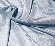 Light Blue  100% Silk Dupioni Fabric 54” Wide Sold By The Yard