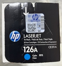 HP LaserJet 126A CE311A Cyan Toner- NEW Sealed Genuine One Remain From Multipack