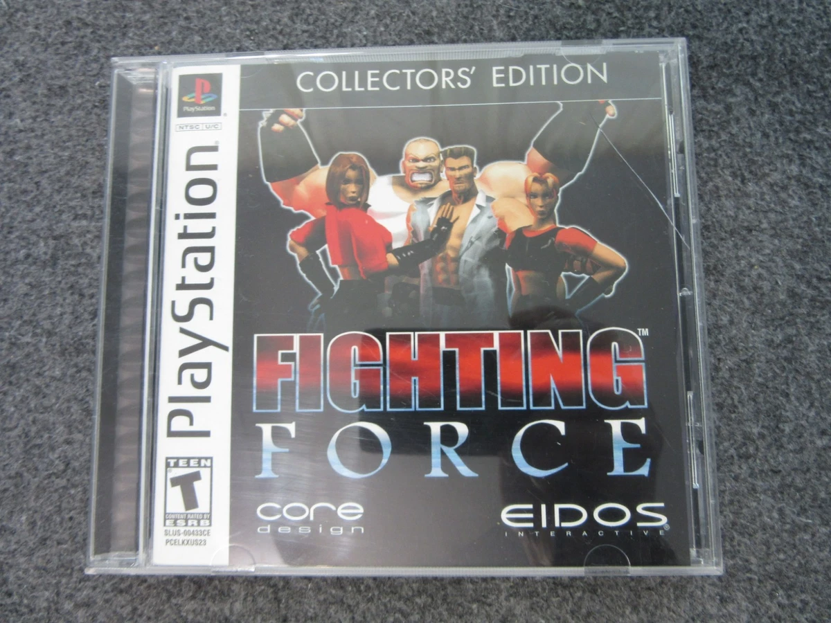 Jeu PS1 Fighting Force, Sony PlayStation One, Version Démo PAL, état Correct
