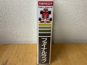 Final Lap NES Famicom Cartridge Namco Tested Working Japan Race Game No Manual