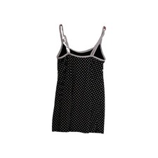 Catalina Women s Plus 2X Black/White Polka Dot One-Piece Swimdress Skirt