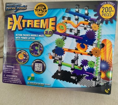 Extreme Marble Mania 3.0- ACTION PACKED MARBLE MAZE WITH POWER LIFTER with Box