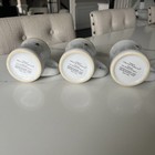 3 BEE MUG Mary Lake-Thompson Diner Style White with Bee & Yellow Band Stoneware — photo 4