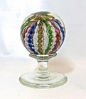 Beautiful Italian Murano Glass Pedestal Paperweight by Fratelli Toso