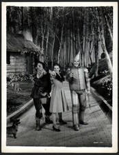WIZARD OF OZ 1939 Judy Garland, Jack Haley, Ray Bolger 10x8 STILL #106
