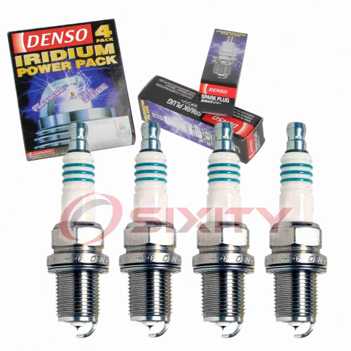 4 pc Denso Iridium Power Spark Plugs for 2000-2012 Subaru Outback 2.5L H4 fg