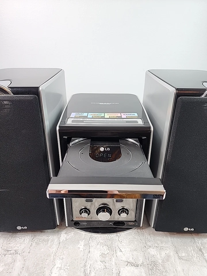 LG LF-D7150 Micro DVD CD Micro Hi-Fi 2.0 System 160W XDSS No Remote Tested - Image 2 of 4