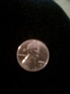 1999 Lincoln Penny With P From Virginia