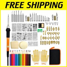 Professional Wood Burning Kit - 110 Pieces