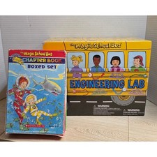 The Magic School Bus: Engineering Lab kit  Chapter Books  missing 1 book