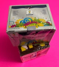 Panini South Africa 2010 & Brazil 2014 Sealed 2 Boxes 200 Packets Look For Messi