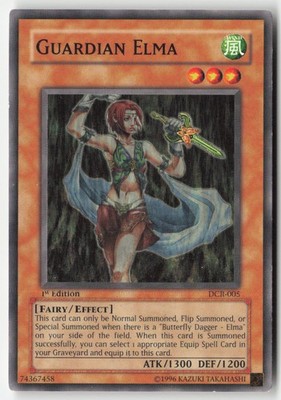 Yugioh - Guardian Elma DCR-005 1st Edition - Dark Crisis