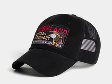 PLATEAU Oversized Mesh Baseball Cap XL High EA Mesh Casual Lifestyle Hat Black