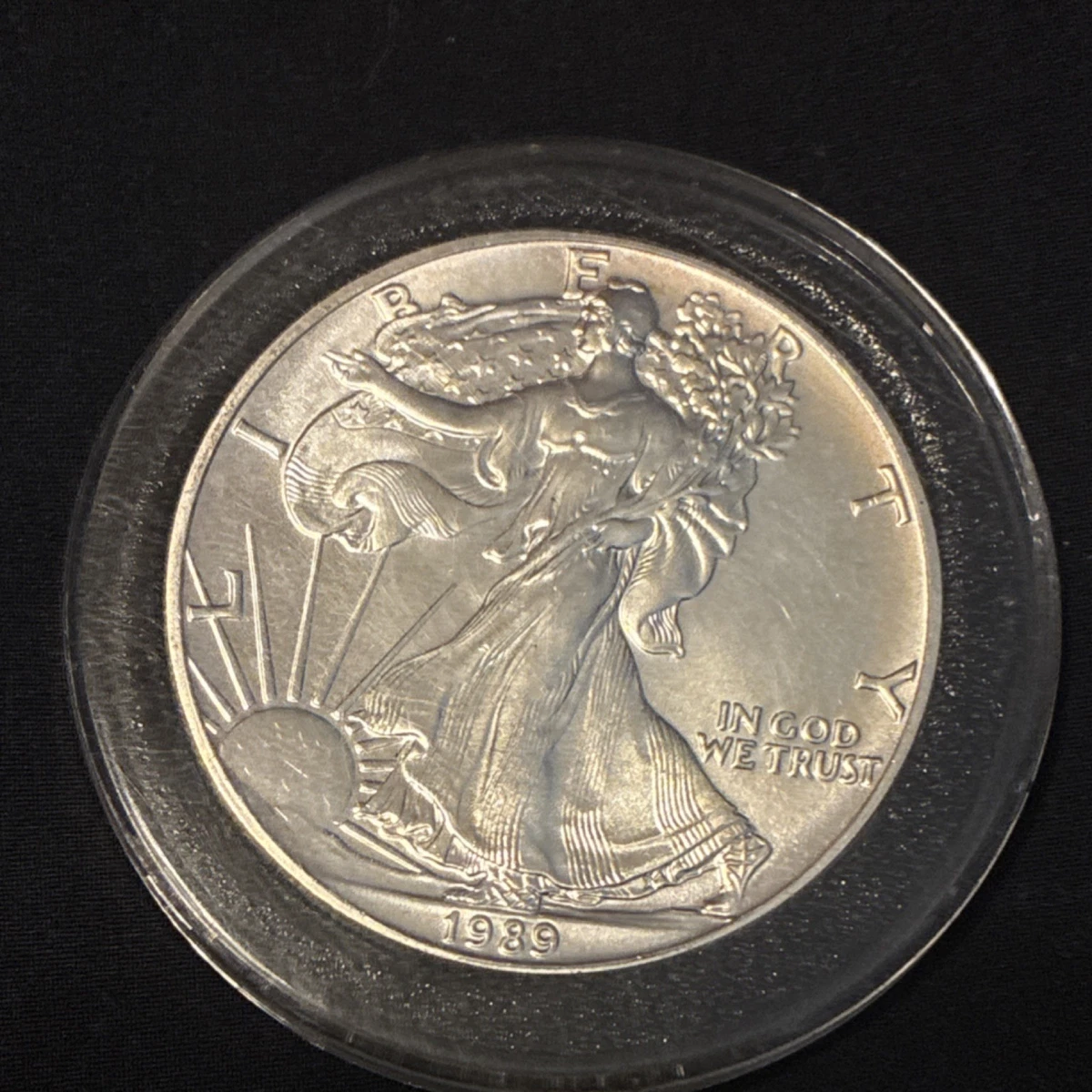 American Eagle 1 oz Precious Metal Content per Unit 1989 Silver