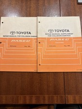 Toyota Paseo EL54 Workshop Repair Manual For Collision Damage